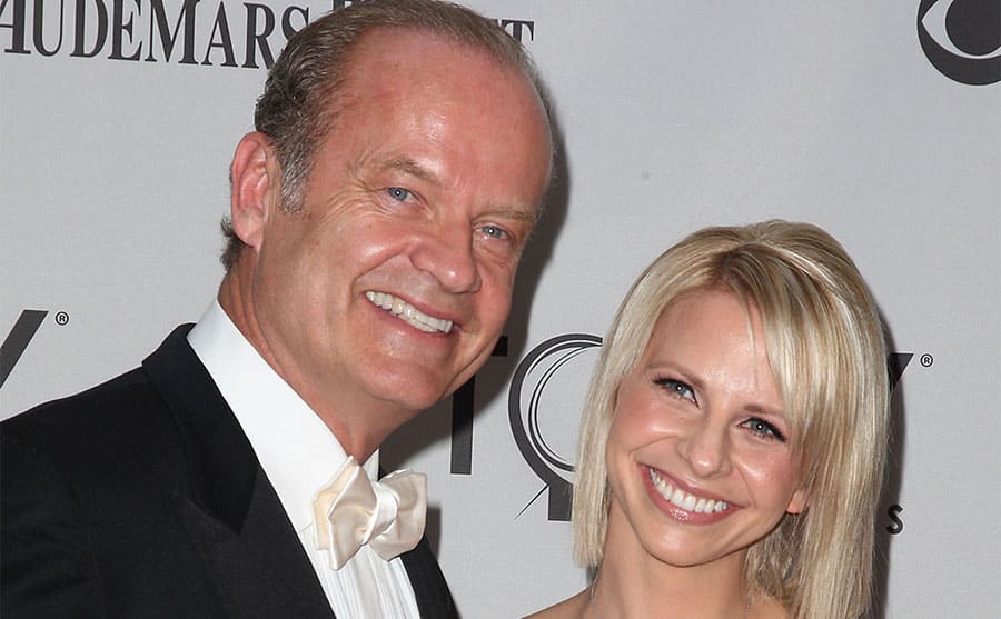 Kelsey Grammer and Kayte on the red carpet in 2011