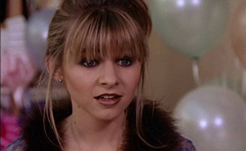 Beverley Mitchell dressed up in an episode of 7th Heaven 