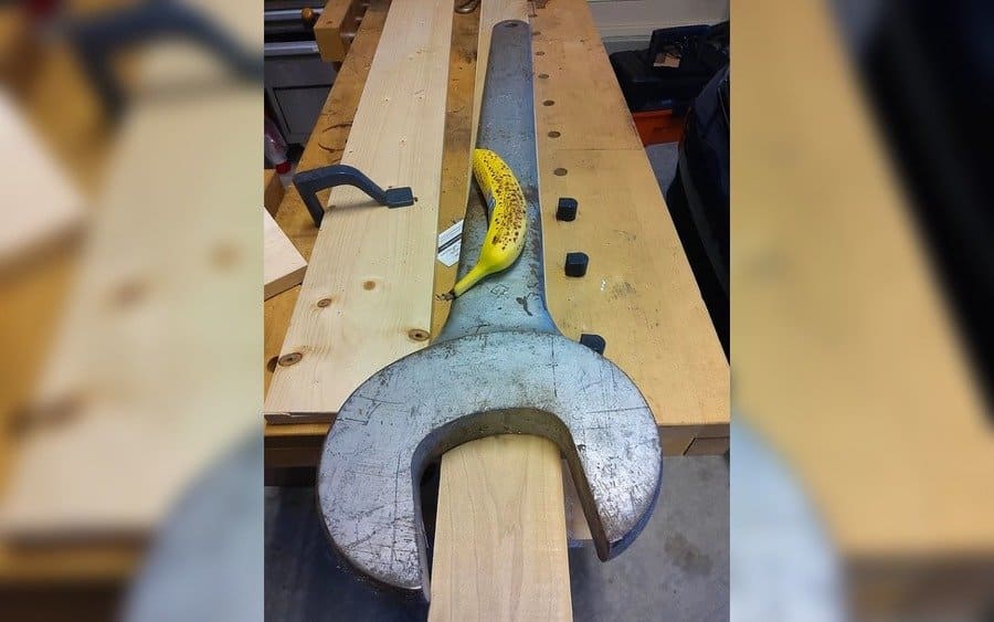  A huge wrench