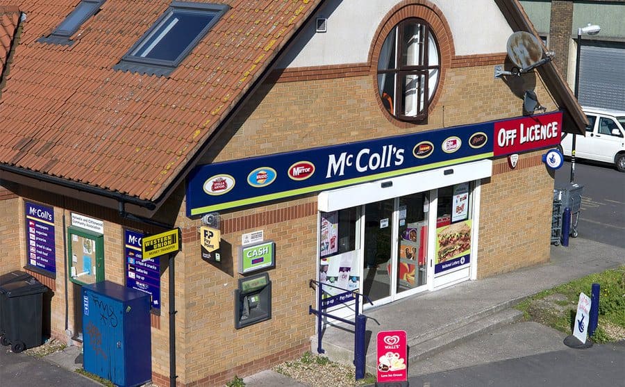 A branch of McColl's convenience stores