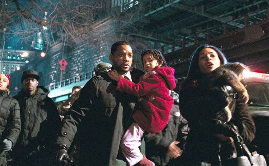 Will holding Willow in a crowd of people during a state of emergency 