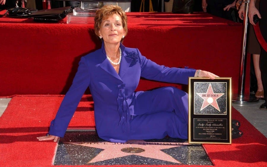 Judge Judy Sheindlin Receiving a Star on the Hollywood Walk of Fame, Los Angeles, America - 14 Feb 2006