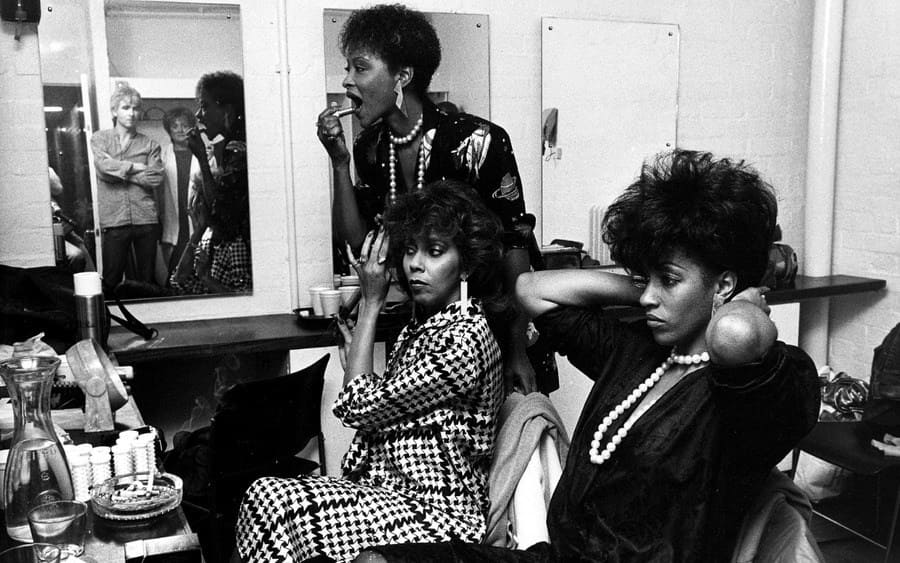Three Degrees in Dressing Room 