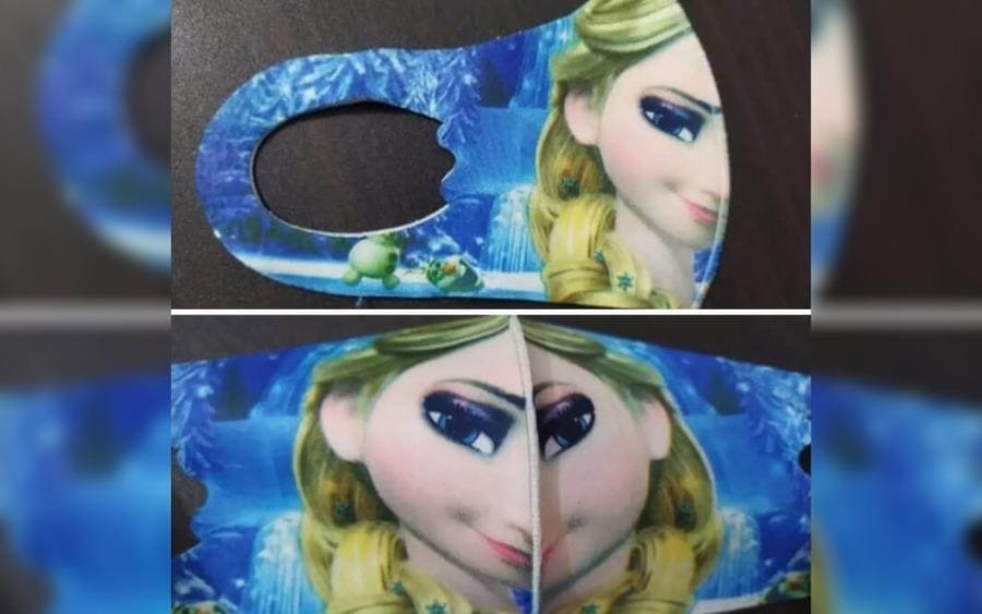 An Elsa (a character from the Disney movie called 