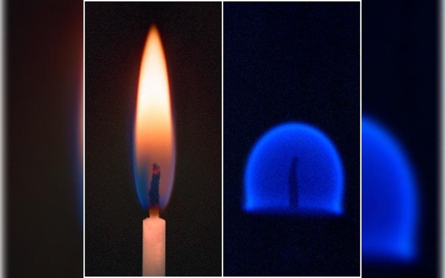 A comparison of a match with and without gravity