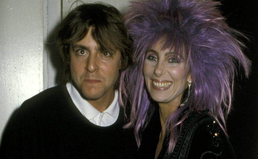 Judd Nelson and Cher on the red carpet 