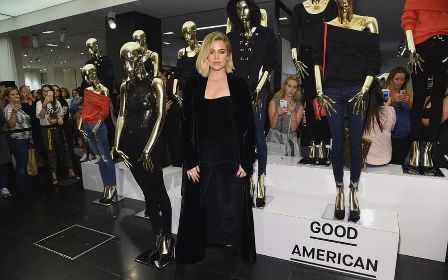 Khloe Kardashian celebrates the launch of Good American with Emma Grede
