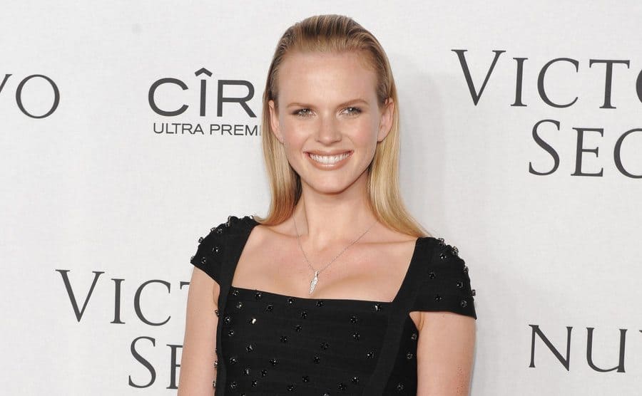 Anne Vyalitsyna on the red carpet.
