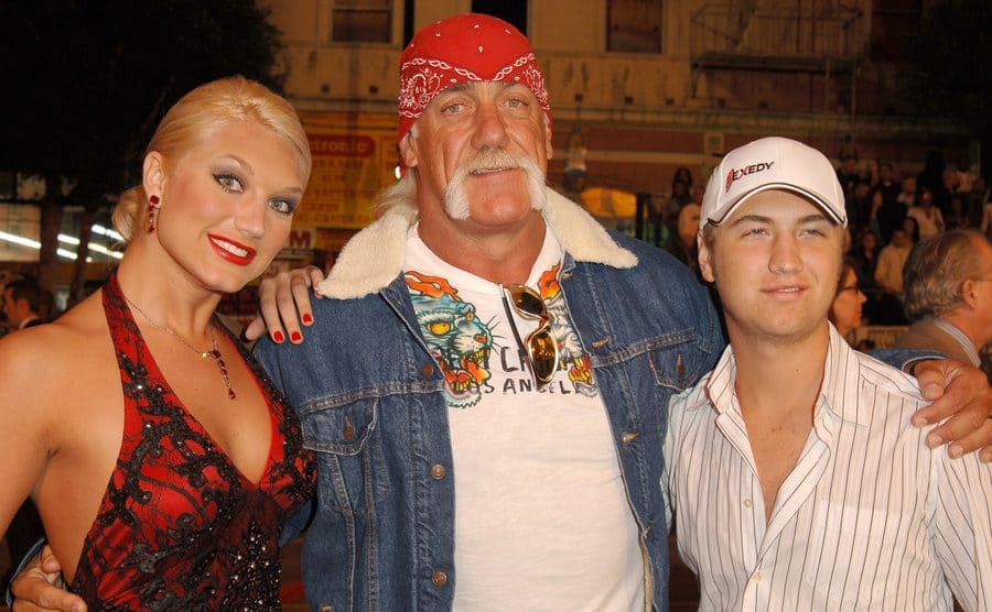 Brooke, Hulk, and Nick Hogan