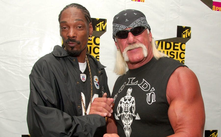 Snoop Dogg and Hulk Hogan on the red carpet together