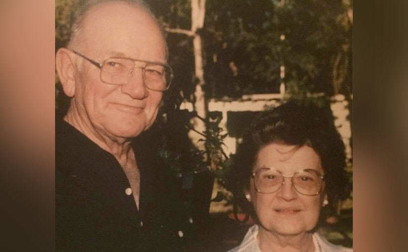 Danielle’s grandparents, Fred Theriot and Mary Theriot.