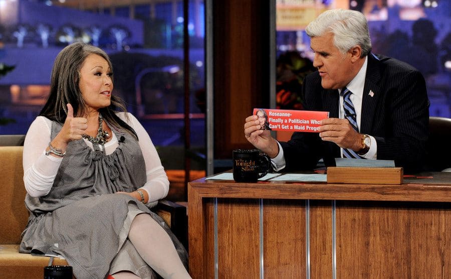 Roseanne on The tonight show with Jay Leno 