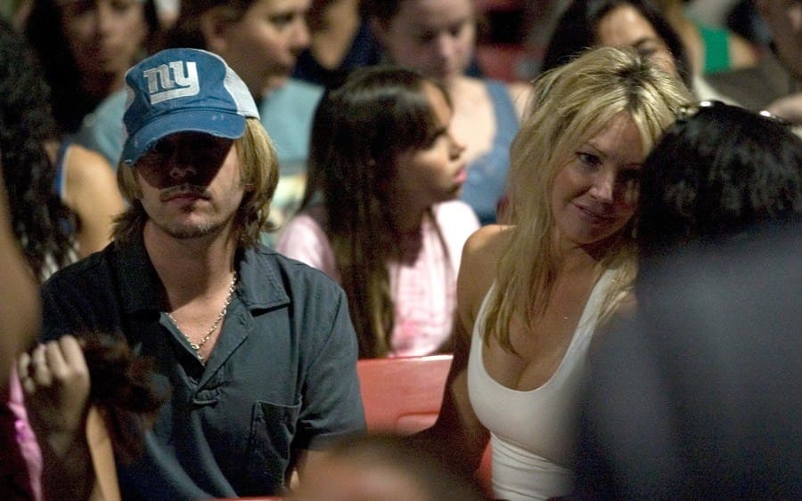 David Spade and Heather Locklear Sighting at the Go-Go's Concert at The Greek Theater