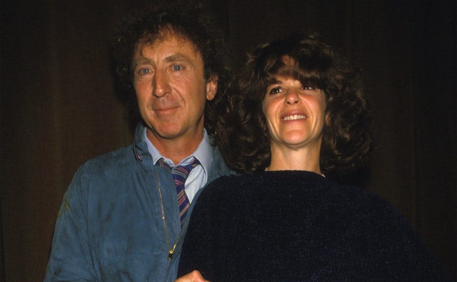 Gene and Gilda arriving at an event. 