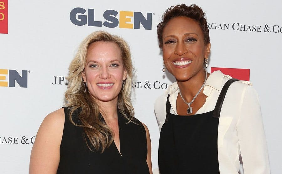 Amber Laign and Robin Roberts attend the 11th Annual GLSEN Respect Awards.