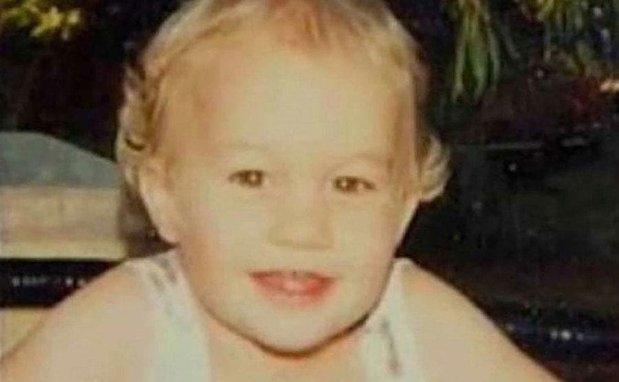 A photo of Heath Ledger as a baby.