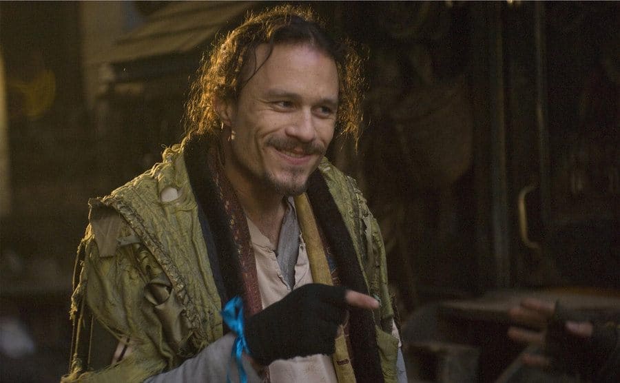 Heath Ledger as tony from the film ‘The Imaginarium of Doctor Parnassus’.
