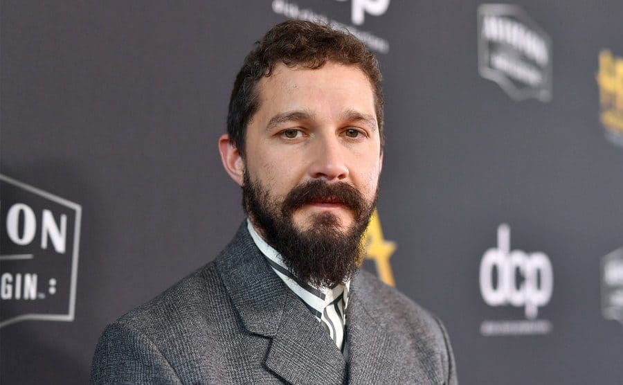 Shia LaBeouf attends the Hollywood Film Awards.