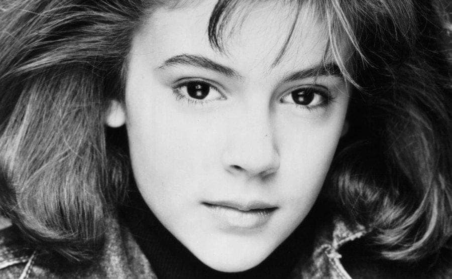 Young actress Alyssa Milano poses for a portrait circa 1985.