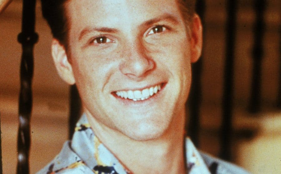 Publicity still of Doug Savant for the TV series ‘Melrose Place.