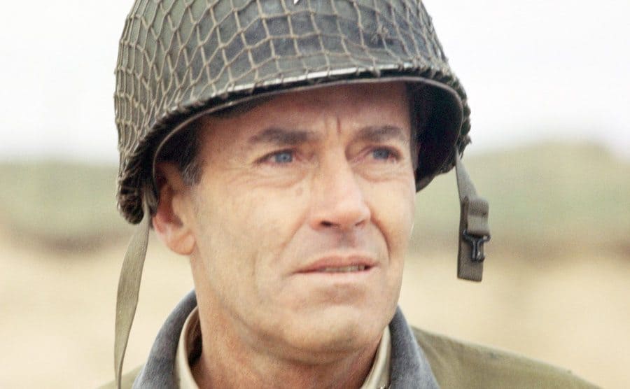 Henry Fonda as Lt. Col. Kiley in 'Battle of the Bulge'.