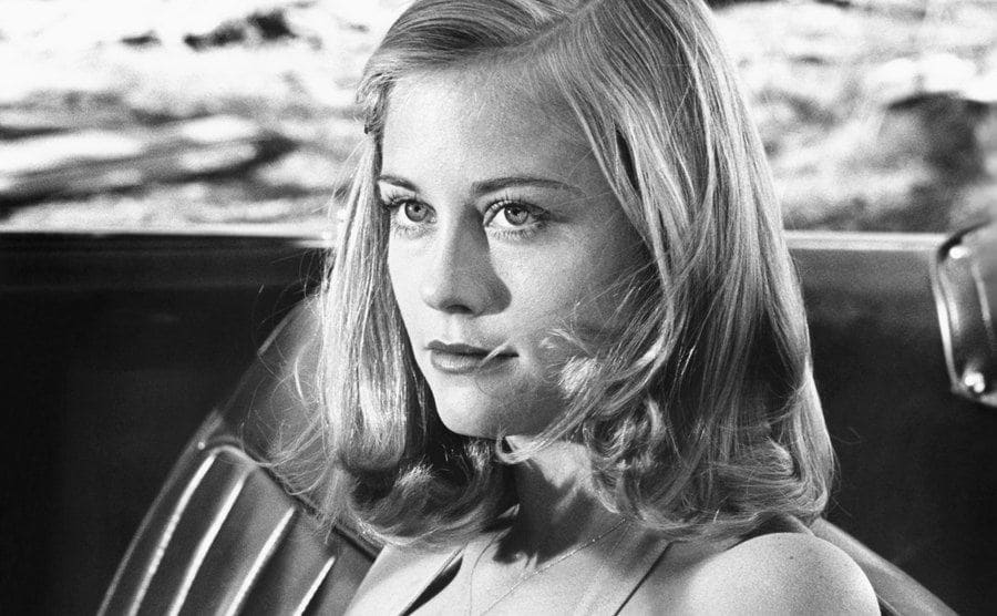 Cybill Shepherd takes the car’s driver seat in a scene from ‘The Last Picture Show.’