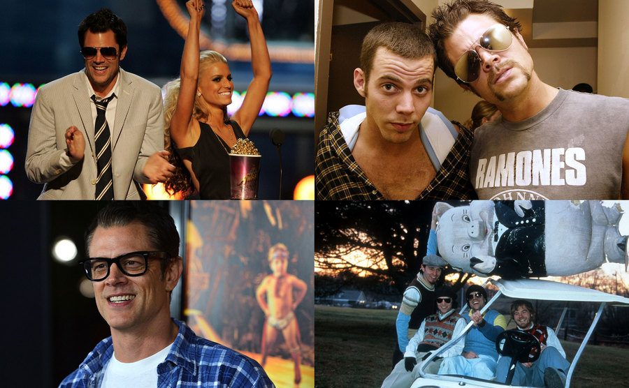 Johnny Knoxville and Jessica Simpson / Steve-O and Johnny Knoxville / Johnny Knoxville / Jackass Members