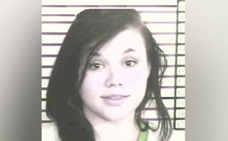A mugshot of Whitney Purvis. 