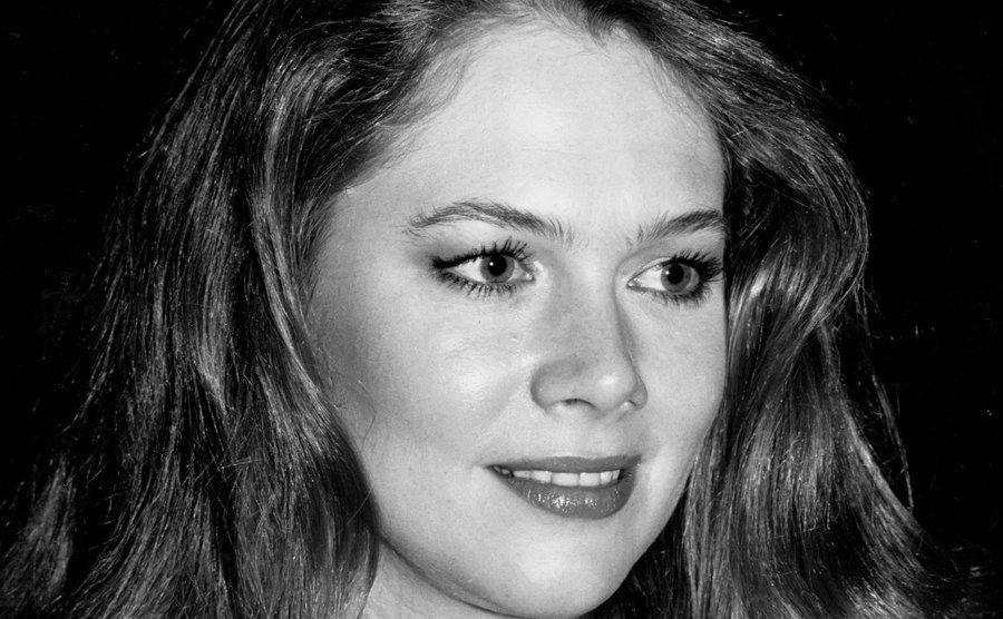 A portrait of a young Kathleen Turner.