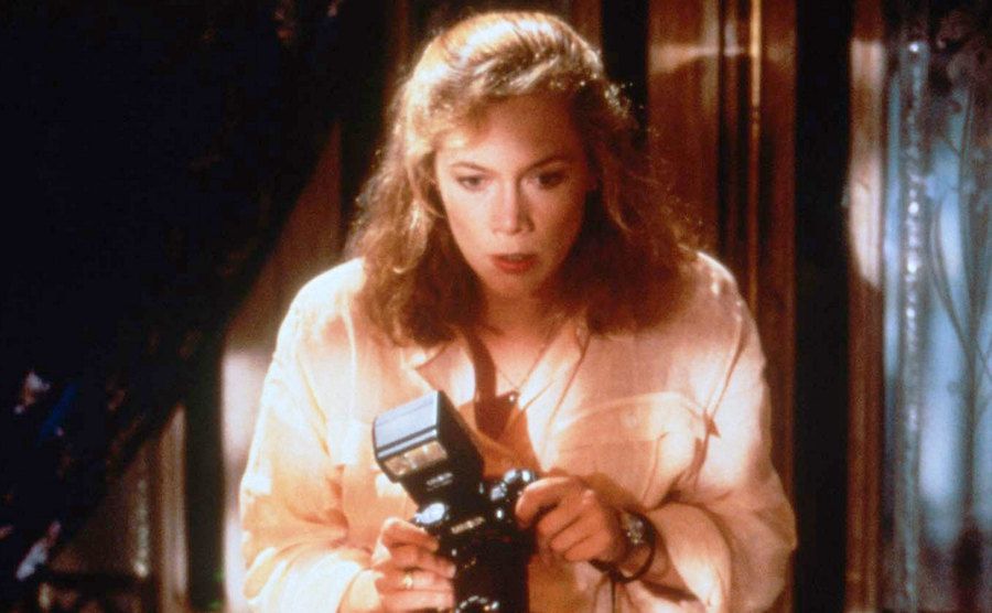 Kathleen Turner in a scene from the film.
