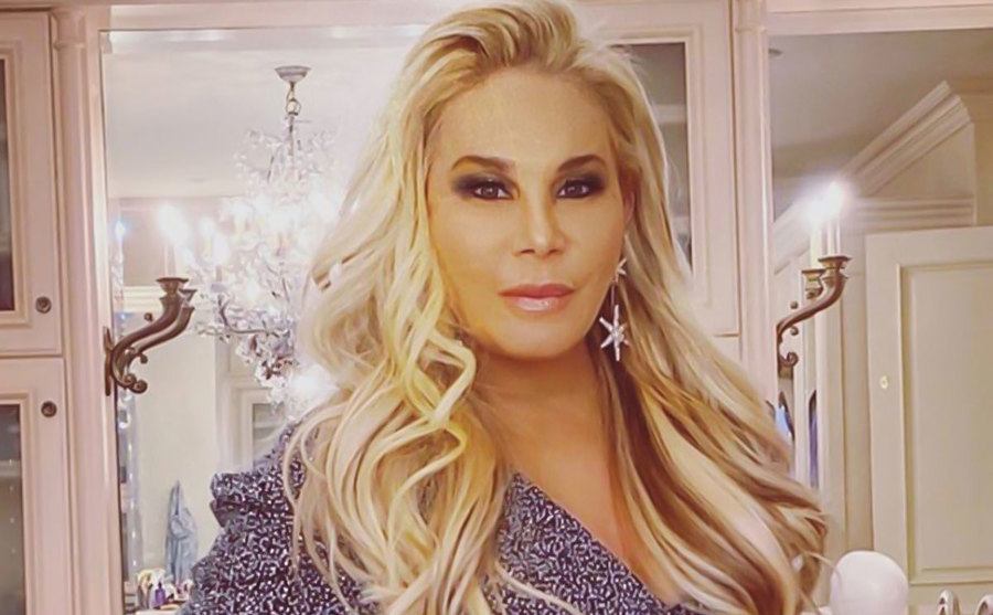 A picture of Adrienne Maloof at home.