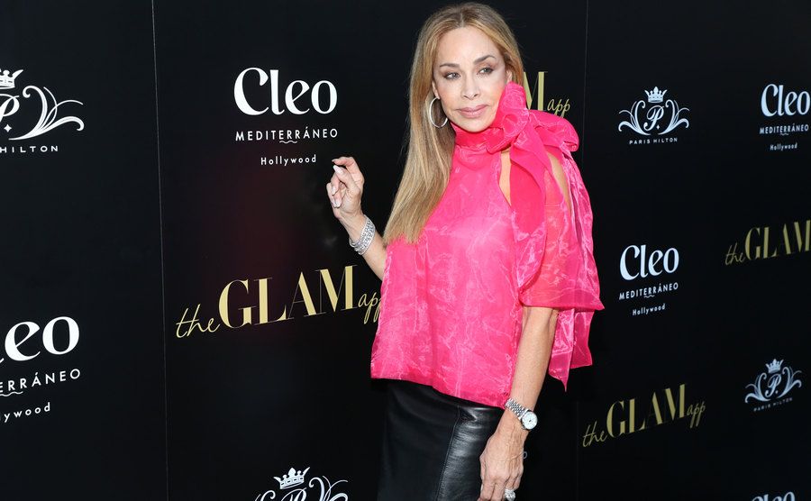 Faye Resnick attends an event.