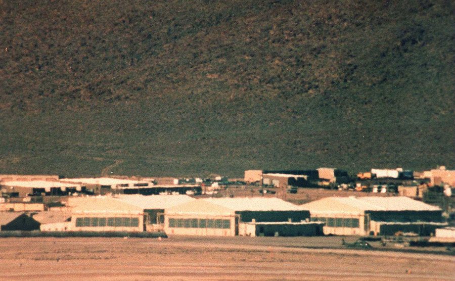 Images of the top-secret military base known as Area 51. 