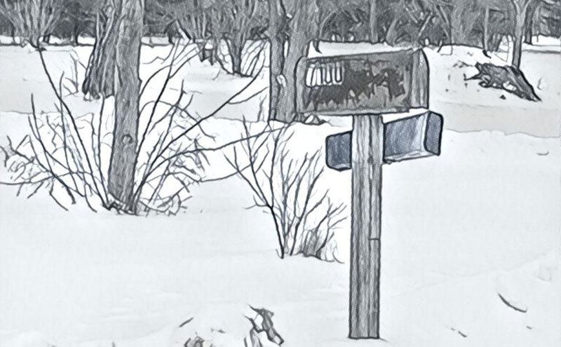 An illustration of the mailbox.