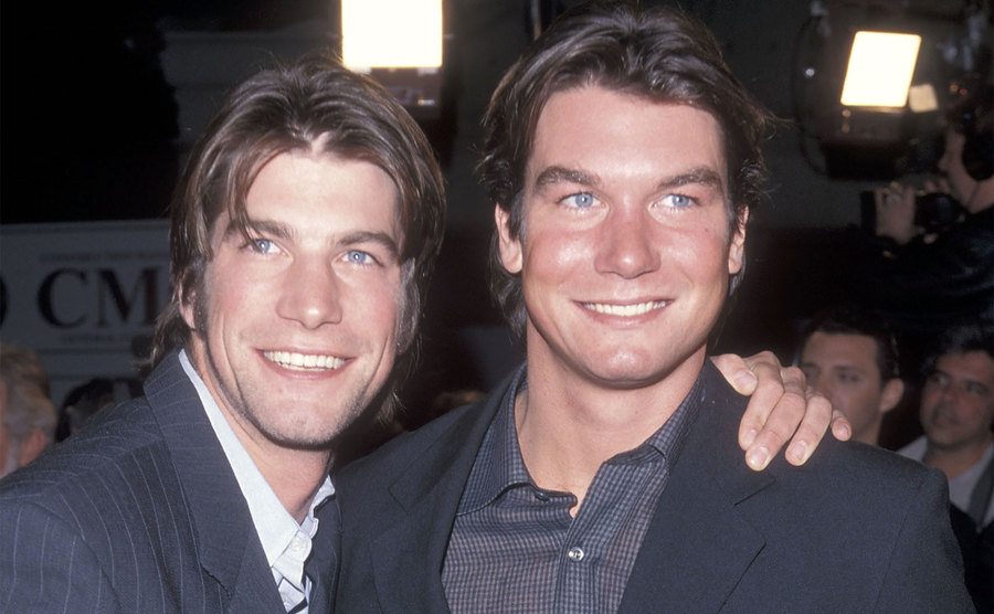 Jerry O’Connell and brother Charlie O’Connell attend the film premiere.