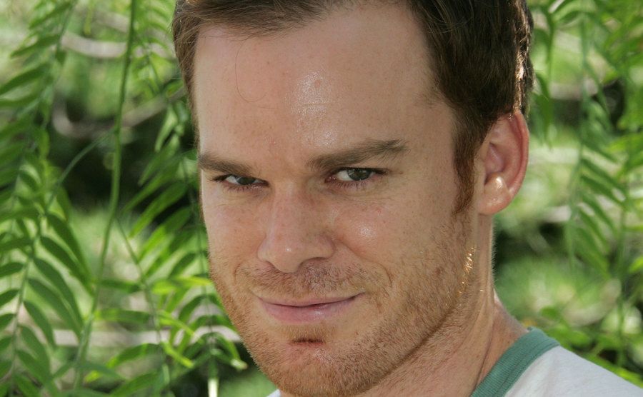 A portrait of Michael C. Hall for Six Feet Under.