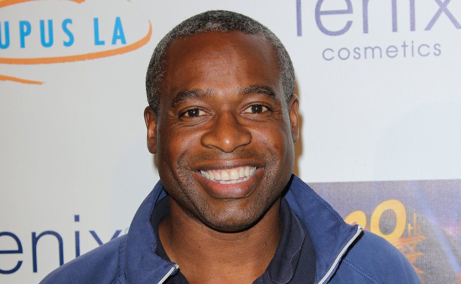 Phill Lewis attends an event. 