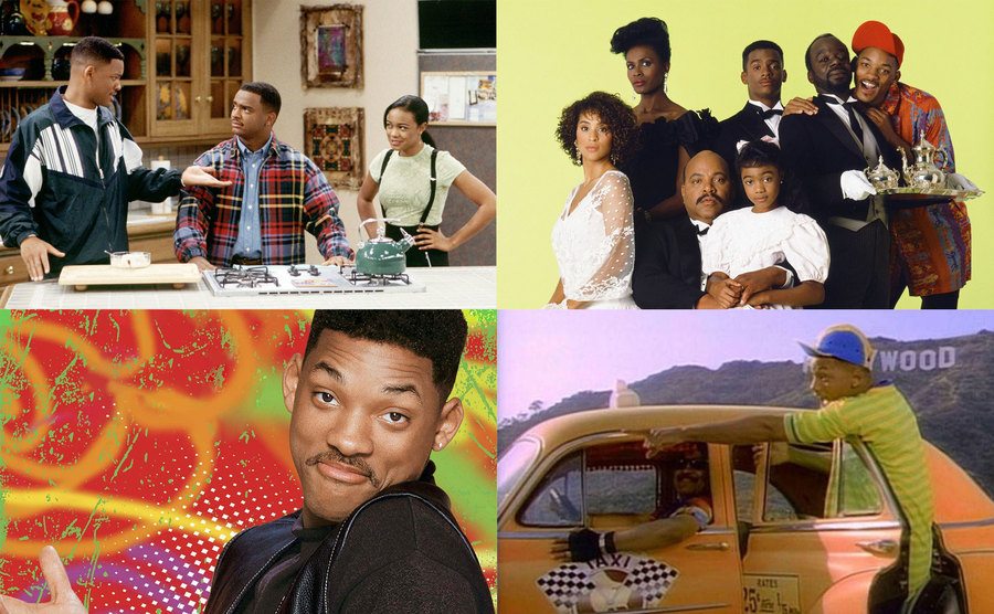 Will Smith, Alfonso Riberio, and Tatyana Ali / The cast of The Fresh Prince of Bel-Air / Will Smith / Will Smith 