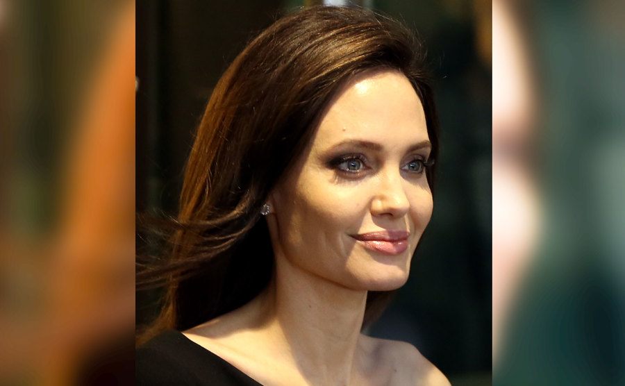 A portrait of Angelina.