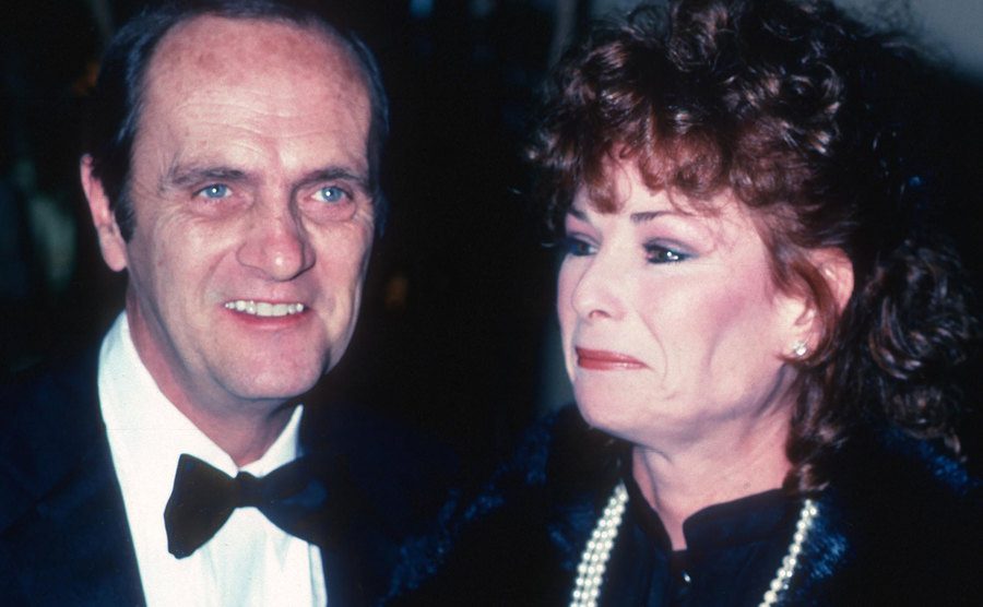Bob Newhart and Ginny attend an event.