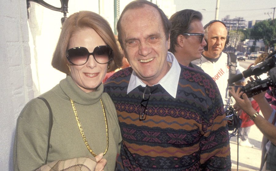 Bob and his wife attend an event.