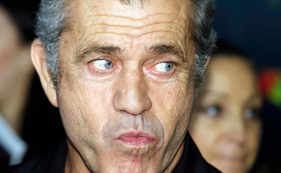 A picture of Mel Gibson.