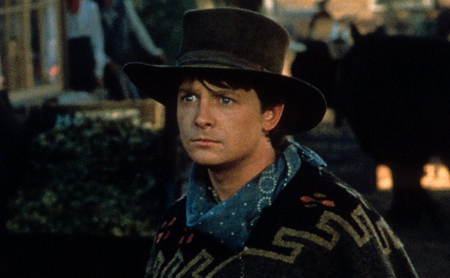 Michael J. Fox in a still from the film.