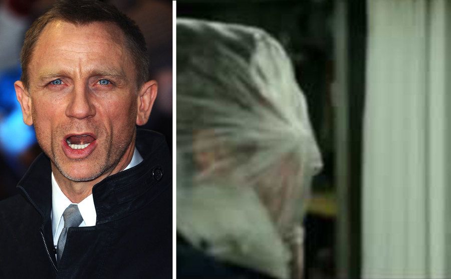 Daniel Craig attends an event / Daniel Craig in a scene from the film.