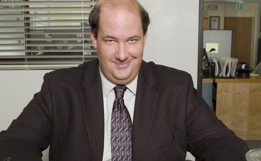 Brian Baumgartner is in a still from the show.