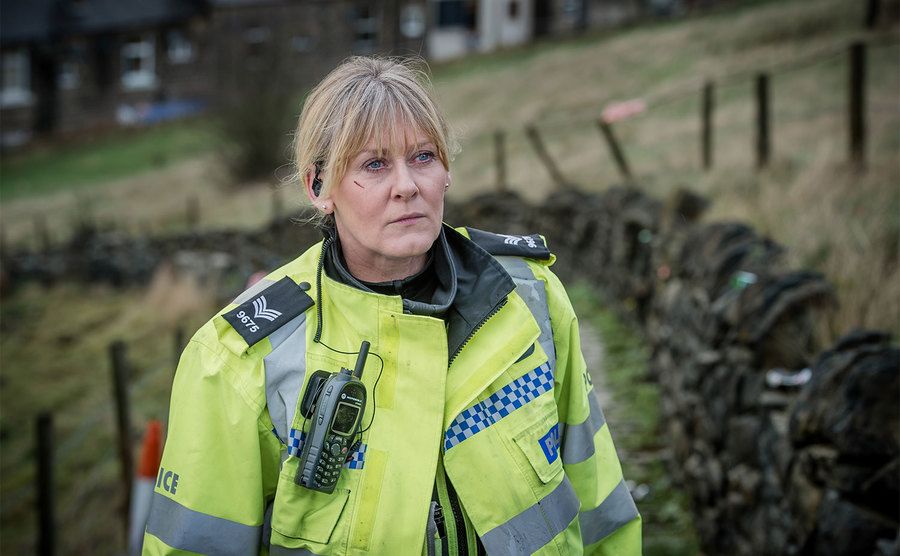 Sarah Lancashire, as Catherine Cawood, in a still from the show. 