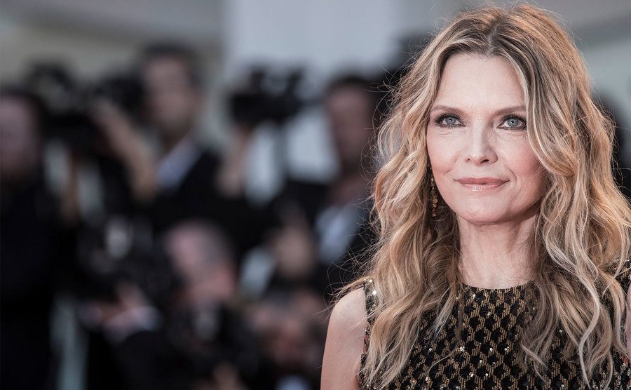 Michelle Pfeiffer attends the 'mother!' screening. 