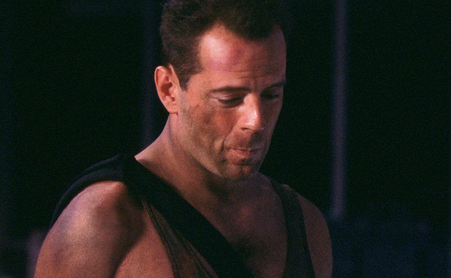 Bruce Willis in a still from the film.