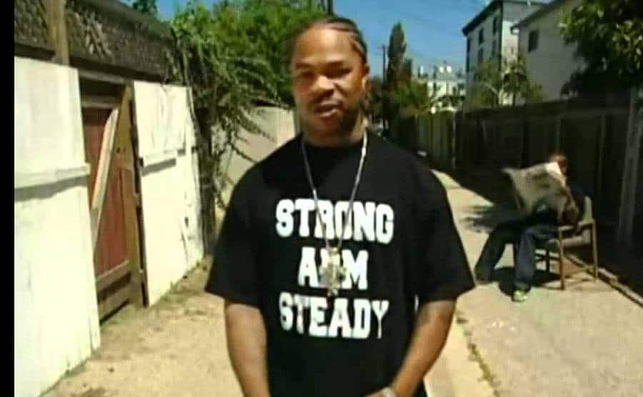 Xzibit in an opening scene of the show.