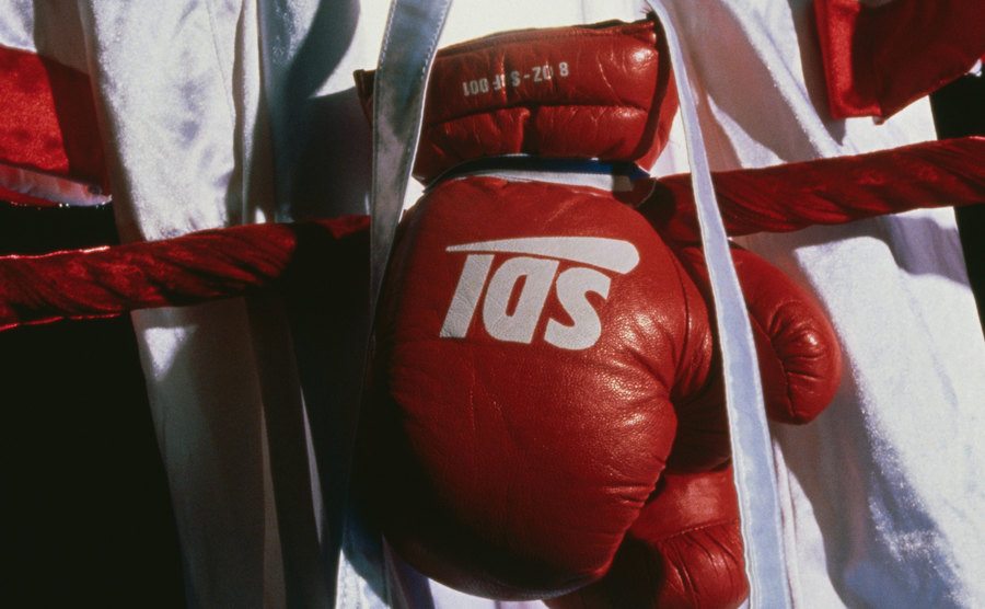 An image of boxing equipment.